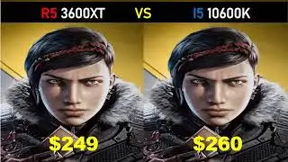 R5 3600XT vs i5 10600K - RTX 2060 Super - Gaming Comparisions
