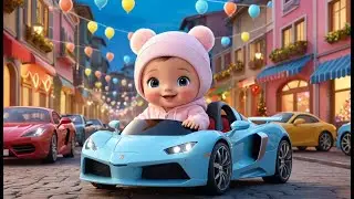 Super Car New Year Mission | Fun Learning & Action Song for Toddlers