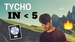 TYCHO BEAT IN UNDER 5 MINUTES (WITHOUT A GUITAR!)  ||  LOGIC PRO X TUTORIAL