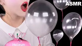 ASMR RECIPE *EDIBLE HELIUM BALLOON, 먹을 수 있는 헬륨풍선 만들기🎈헬륨풍선 먹방(목소리 깜짝공개), 먹는풍선 레시피, Tutorial MUKBANG