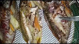 Big Boss Air Fryer| Stuffed Roasted Fish| 16 Quart Large Air Fryer Oven| Glass Air Fryer| Infrared