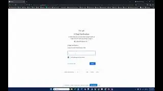 Using Google 2 step verification backup codes