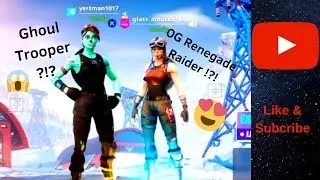 OG Renegade Raider & Ghoul Trooper  Random Duos |  A peek at my rare account |
