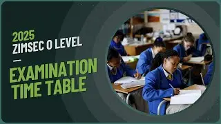 Zimsec October - November O LEVEL 2025 Full Examination Timetable #ZIMSEC #2025ExamTimetable #viral