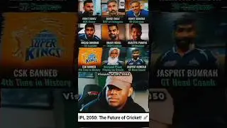IPL 2050: The Future of Cricket! 🚀 #ipl2050 #futurecricket #shorts