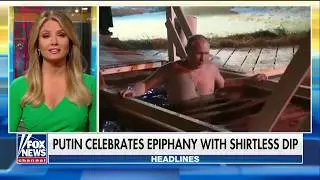 Putin Celebrates Epiphany With Shirtless Dip In Icy Lake