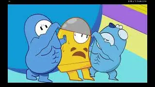 Fall Guys Logic 1 but only Veteran (the bullet costume)