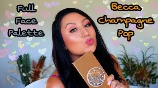 BECCA pop goes the glow champagne pop face & eye palette