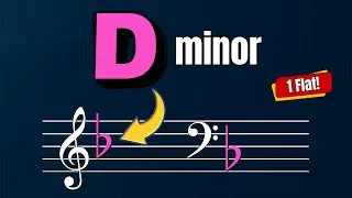 Learn D Minor Scale in 5 Minutes | Music Theory Basics!