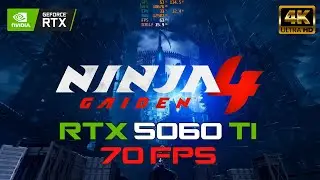 Ninja Gaiden 4 RTX 5060 Ti 16GB 4K UHD Benchmark Performance Maximum High Settings