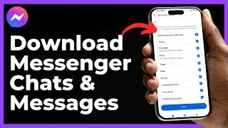 How To Download Facebook Messenger Chats & Messages - Step By Step