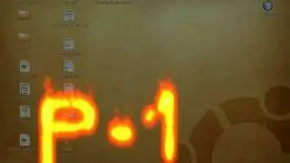 Linux Ubuntu 8.04 + Compiz (demo, with sound and text)