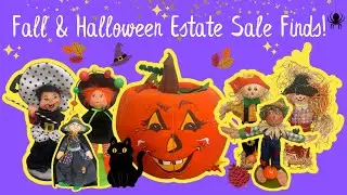 Fall and Halloween Estate Sale Finds! #estatesales #estatesalefinds #halloween