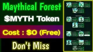 Mythical Forest 2M $MYTH Reward Pool | Mathical Games raised $300M Backed by Animoca, Binancelabs