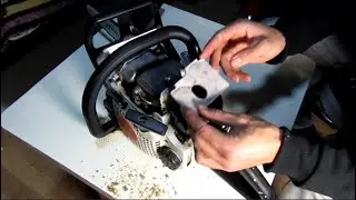 STIHL MS 170 Motorna testera - Ciscenje Filtera za vazduh. Dali treba cistiti i auspuh  ?