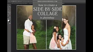Как создать коллаж «рядом» в Photoshop CC