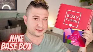 BOXYCHARM JUNE 2021 BASE BOX REVEAL! FULL UNBOXING, REVIEW, AND DEMO! | Brett Guy Glam