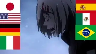 Tokyo Ghoul..El grito de Juuzou Suzuya en difrentes doblajes