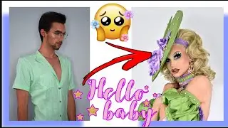 Shy Boy to Drag Queen | boy to girl male to female crossdress-er in reels
