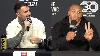Tom Aspinall vs. Ciryl Gane talk fight for UFC 321 Highlights