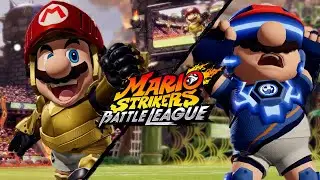 Mario Strikers Battle League - THEY RAGED QUIT - Online CLUB BATTLES - w/ Nintendo Titan