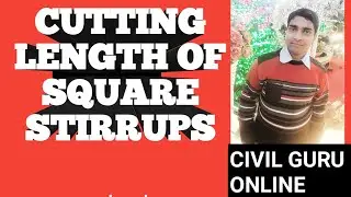 SQUARE STIRRUPS CUTTING LENGTH