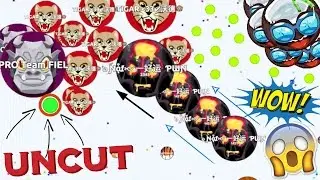 Agar.io | LINESPLIT, THEN DOUBLESPLIT AND POPSPLIT?! | #UNCUT With Piedry!