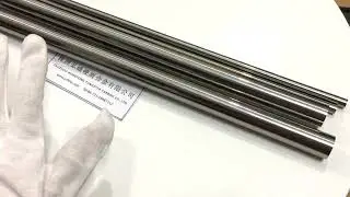 Tungsten cemented carbide rods, mirror polished surface.