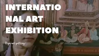 international art exhibition || Amity University || Lucknow (riya art gallery)
