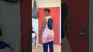 Часть 2 - Муслин - Обновление моего платья #шитьеплатьев #шитье #вечернееплатье #урокшитья #мода