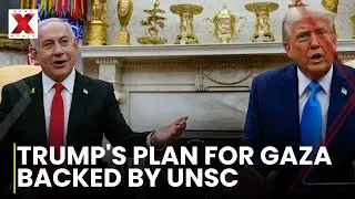 UN Security Council adopts US resolution on Trump's Gaza plan, Hamas rejects terms| NewsX World