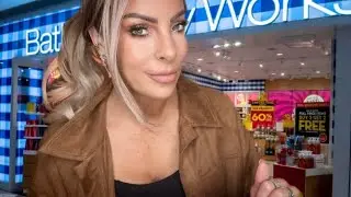 ASMR Bath & Body Works Personal Shopper | New York Accent Whisper & SOFT Relaxing Candle Sounds