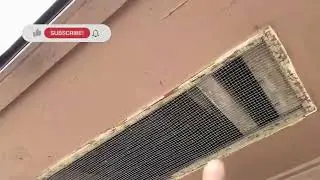 How to Repair soffit Vent - Como Reparar Respiradero del soffit