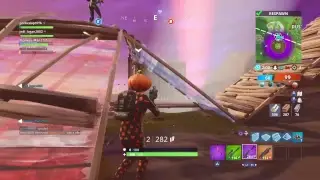 New hallow head skin/kill record (fortnite battle royale )