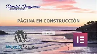 Página en Construcción - Wordpress - Elementor
