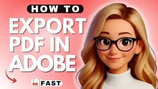 How to Export PDF in Adobe Acrobat - 2025