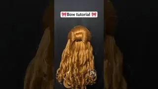 Bow tutorial | How to make a bow hairstyle #hairstyle #ytshorts #short