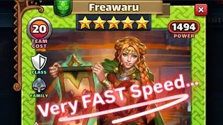Empires & Puzzles Hero TEST : 🍀 Freawaru - Passive makes her Very Fast&hellip;
