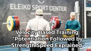 Velocity Based Training with my Flex Unit: Potentiation Followed by Strength Speed