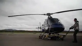 V404 Tow Cart with an AS350