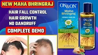 New On&on Maha Bhringraj hair oil review in Hindi | Mi lifestyle