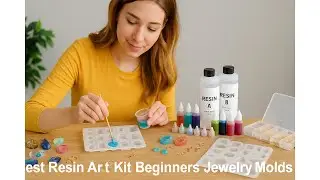 🎨 Лучший набор для лепки из смолы, формы для ювелирных изделий для начинающих | Набор Thrilez Res...