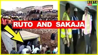 See where Sakaja took Ruto today along Nairobi River at Slaughter House in Lucky Summer