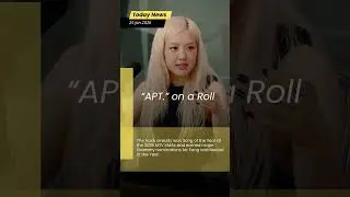 BLACKPINK'S Ros&eacute; Nominated for BRIT Award  Will She Win? #blackpink #ros&eacute;