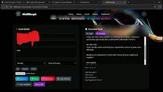 AI Cold Email Automation Saas Tool l made by Trion AI team