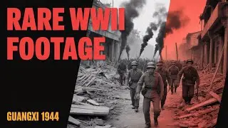 Images of the Japanese Invasion of Guangxi in 1944 | Rare WWII Historical Footage