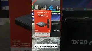 TX20 Pro 16GB RAM 256GB ROOM 12K Ultra HD Smart Android TV Box 1500 Dish channel free
