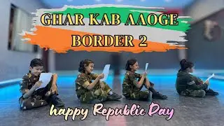 Ghar kab aaoge - Border 2 | Kid&rsquo;s Dance Video | Dazzler The Dance Studio 