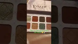 LUVIA Hidden Forest Lidschattenpalette swatches #beauty #makeup #douglas #haul #limitededition