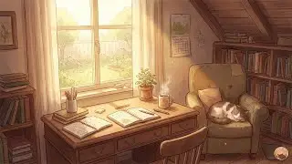Golden Hour Study Session ☀️ Lofi Hip Hop Mix [Focus / Read / Work]
